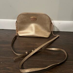 Michael Kors Rose Gold Crossbody Bag